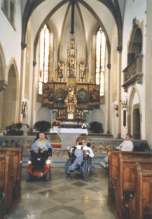 in der Pleysteiner Kirche